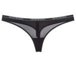 Tanga Microfiber 162468 CC235 00020 černá – Emporio Armani