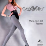 Dámské punčochové kalhoty – MELANGE 3D – GABRIELLA