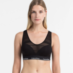 Podprsenka Push Up Bralette QF4670E černá – Calvin Klein