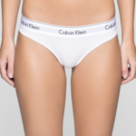 Tanga Modern Cotton F3786E-100 bílá T|O Calvin Klein