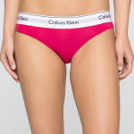 Tanga Thong Modern Cotton F3786E TT2 tmavě růžová – Calvin Klein